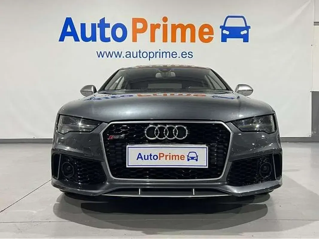 Usado Audi RS7 Sportback 560 CV (411 kW) 2015 Azul Utilitario