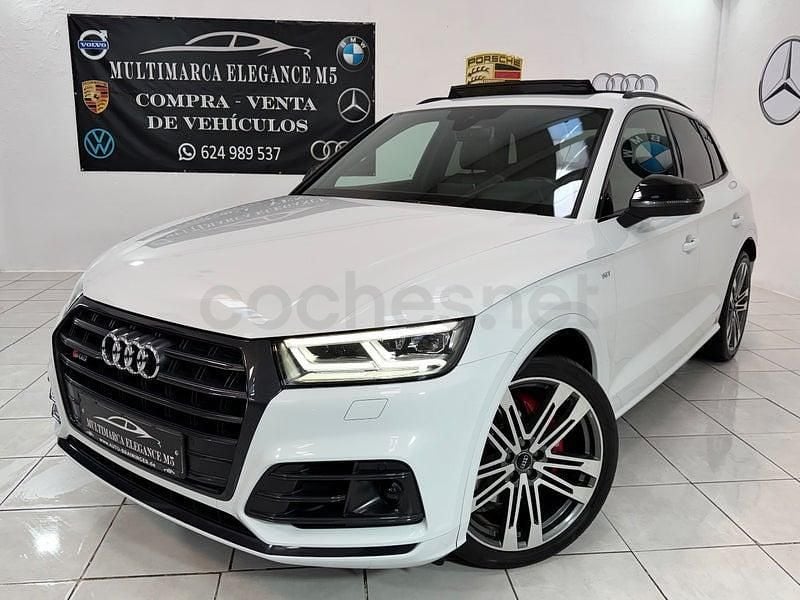 Usado Audi SQ5 S-Line 354 CV (260 kW) 2019 Blanco SUV