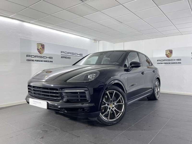 Negro jet metalizado Usado 2021 Porsche Cayenne SUV | 84.900 € (Buen precio) - Imagen 1/4