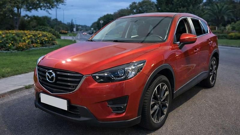 Rojo Usado 2016 Mazda CX-5 Luxury SUV | 12.790 € (Precio justo) - Imagen 1/4