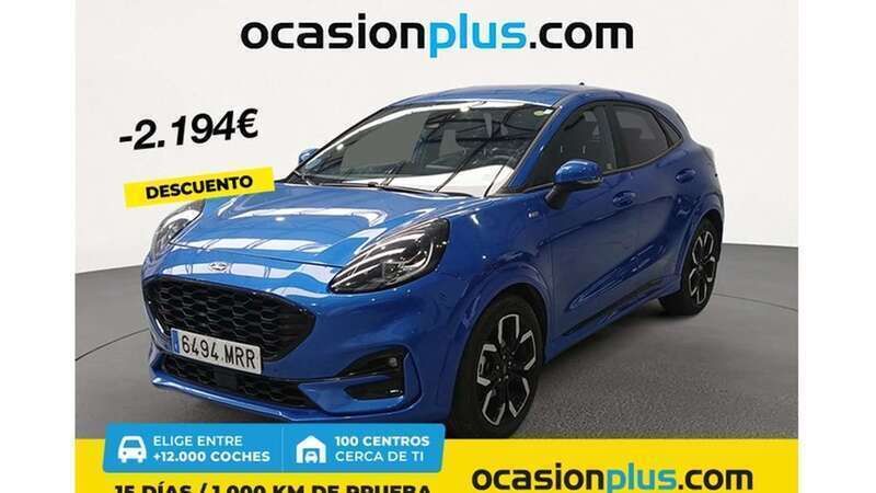 Azul Usado 2024 Ford Puma ST-Line X SUV | 21.355 € (Buen precio) - Imagen 1/2