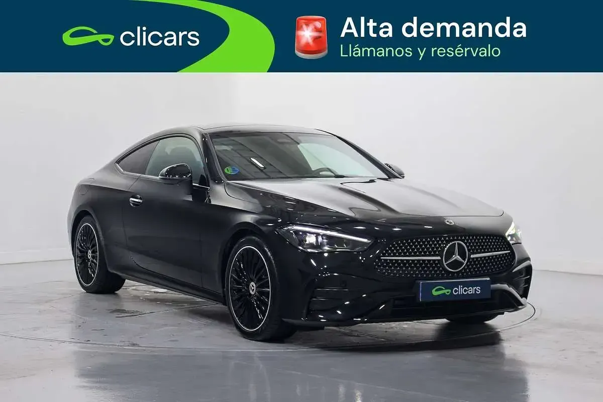 Usado Mercedes CLE220 197 CV (144 kW) 2024 Negro Coupe