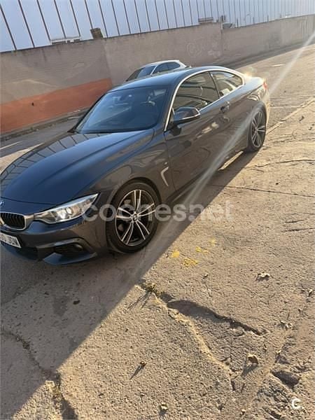 Usado BMW 420 190 HP (139 kW) 2015 Cinzento Coupé