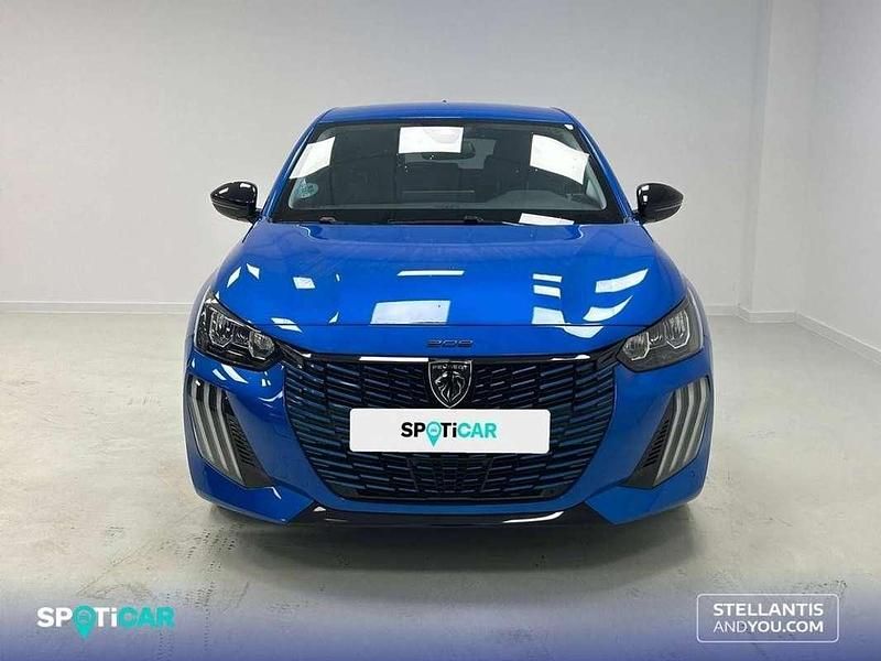 Usado Peugeot 208 Allure 101 CV (74 kW) 2024 Azul Utilitario