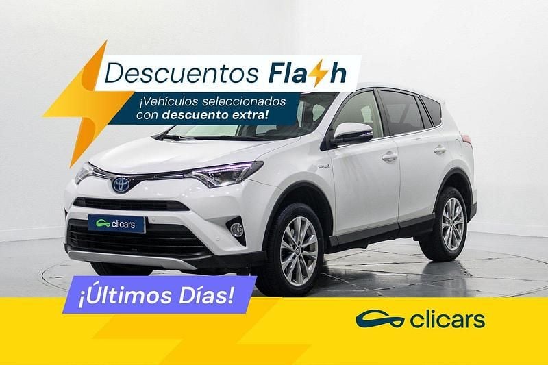 Blanco Usado 2018 Toyota RAV4 Hybrid Advance SUV | 20.390 € (Buen precio) - Imagen 1/4
