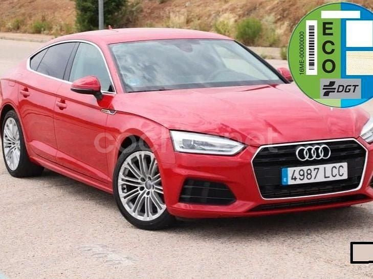 Rojo Usado 2019 Audi A5 Sportback Advanced Plus Berlina | 20.990 € (Precio justo) - Imagen 1/4