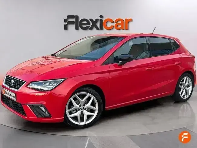 Usado Seat Ibiza FR 115 CV (84 kW) 2021 Rojo Utilitario