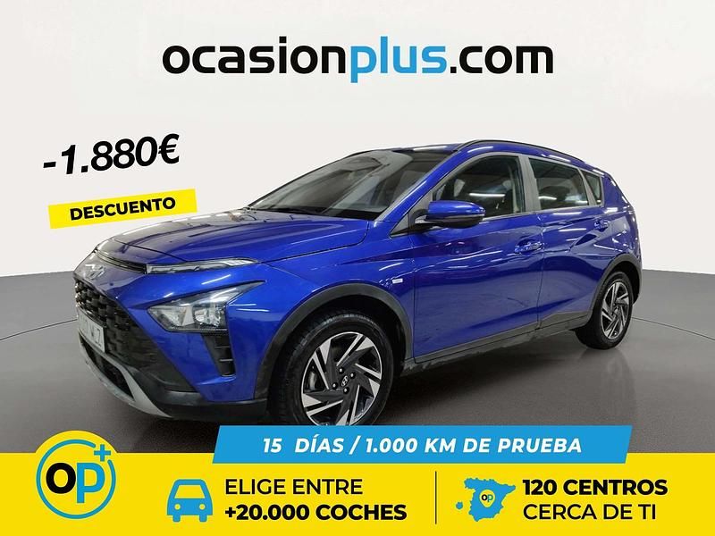 Azul Usado 2023 Hyundai Bayon SUV | 15.600 € (Precio justo) - Imagen 1/4