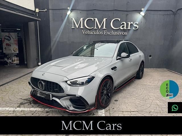 Gris Usado 2024 Mercedes C63S AMG AMG Berlina | 129.999 € - Imagen 1/4