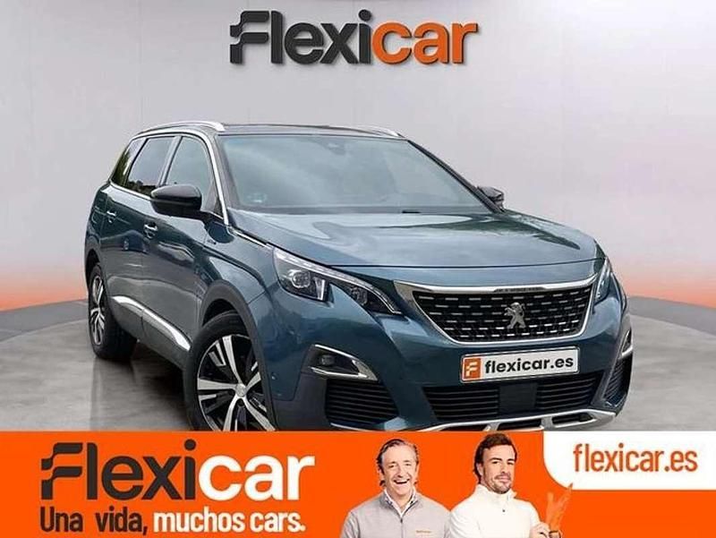 Verde Usado 2017 Peugeot 5008 GT-line Monovolumen | 16.990 € (Super precio) - Imagen 1/4