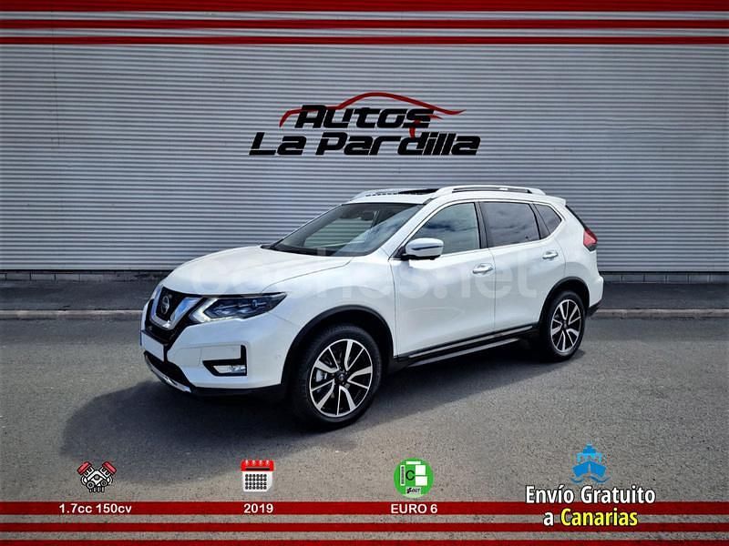 Blanco Usado 2019 Nissan X-Trail Tekna SUV | 22.750 € (Un poco caro) - Imagen 1/4