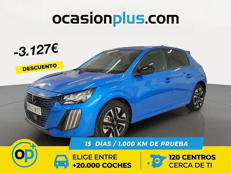 Azul Usado 2025 Peugeot 208 Allure Utilitario | 18.450 € (Precio justo) - Imagen 1/4