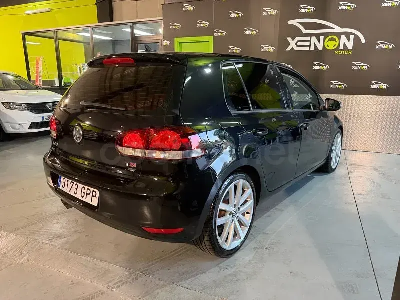 Usado VW Golf VI Sport 160 CV (117 kW) 2009 Negro Berlina