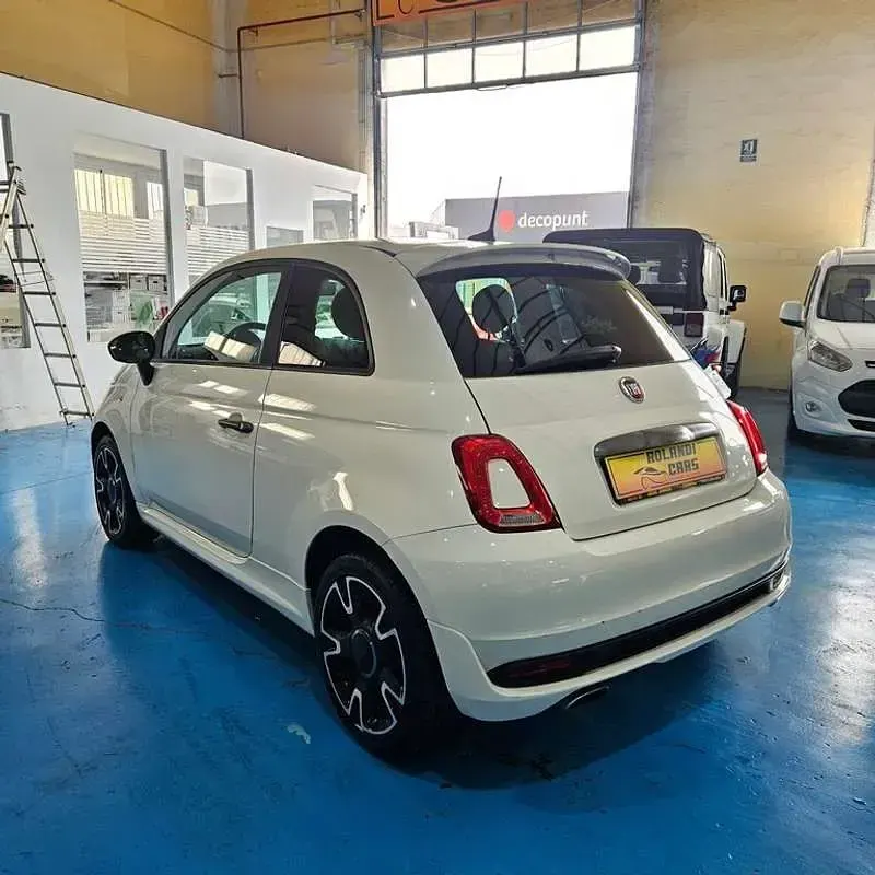 Usado Fiat 500 Collezione 69 CV (50 kW) 2018 Blanco Utilitario