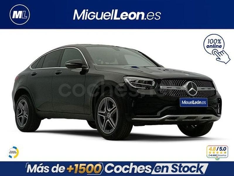 Usado Mercedes GLC300e 320 CV (235 kW) 2023 Negro Coupe