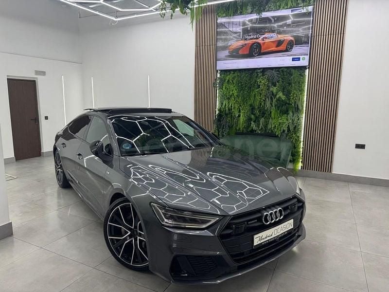 Usado Audi A7 S-Line 231 CV (169 kW) 2020 Gris / plata Berlina