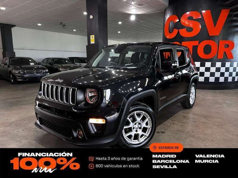 Gris Usado 2020 Jeep Renegade Longitude SUV | 14.450 € (Precio justo) - Imagen 1/4