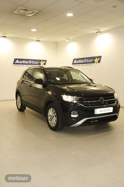 Negro Usado 2023 VW T-Cross Advance SUV | 21.500 € (Un poco caro) - Imagen 1/4