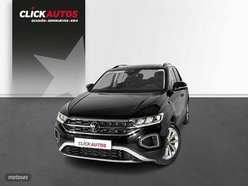 Negro Usado 2022 VW T-Roc Life SUV | 18.700 € (Precio justo) - Imagen 1/3