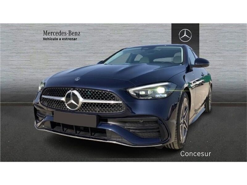 Azul Usado 2025 Mercedes C200 Berlina | 47.900 € (Precio justo) - Imagen 1/4