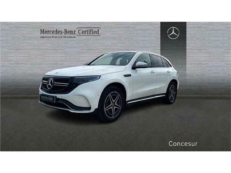 Blanco polar Usado 2020 Mercedes EQC400 AMG line SUV | 33.900 € (Precio justo) - Imagen 1/4