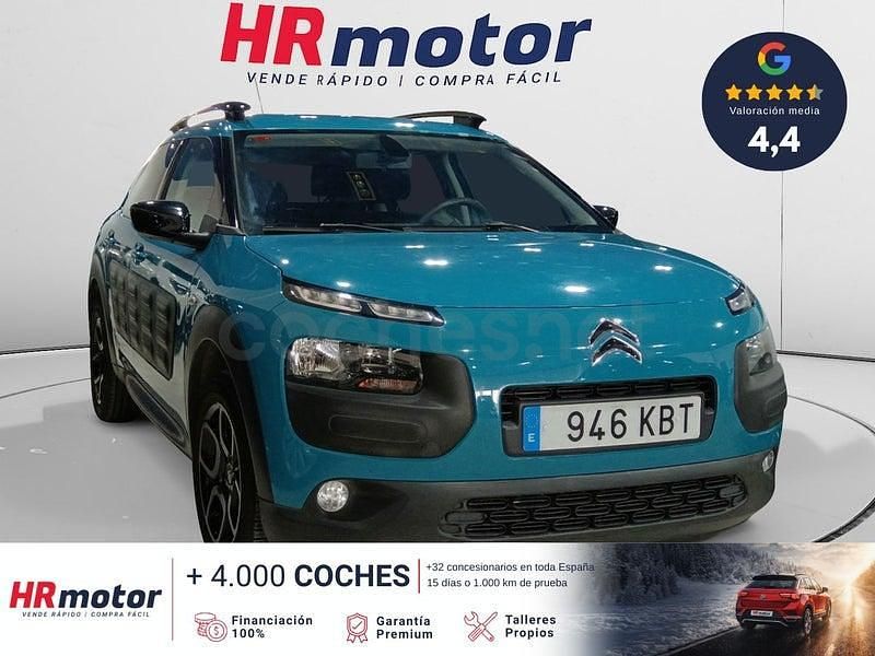 Usado Citroën C4 Feel 110 CV (80 kW) 2017 Azul Berlina