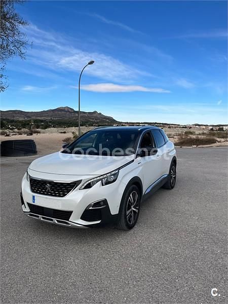 Blanco Usado 2018 Peugeot 3008 GT-line SUV | 17.900 € (Un poco caro) - Imagen 1/4
