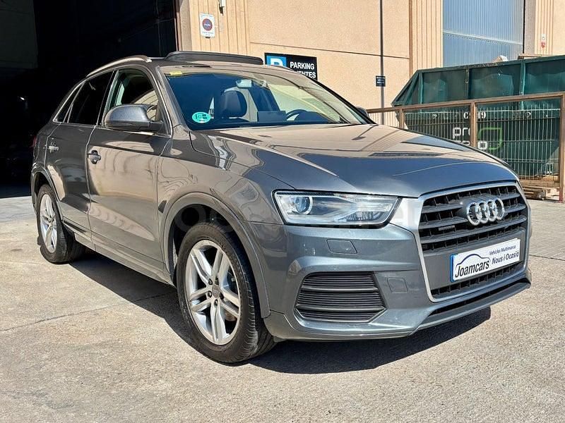 Usado Audi Q3 150 CV (110 kW) 2016 Gris / plata SUV