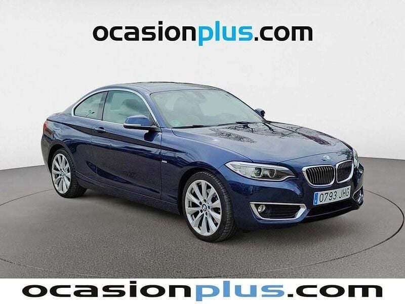 Usado BMW 220 190 CV (139 kW) 2015 Azul Coupe