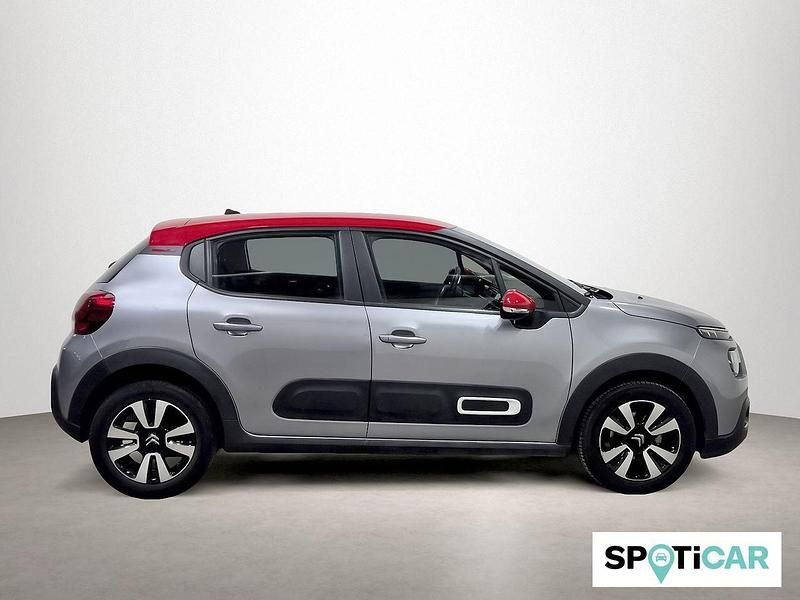 Usado Citroën C3 Feel 83 CV (61 kW) 2021 Gris Utilitario