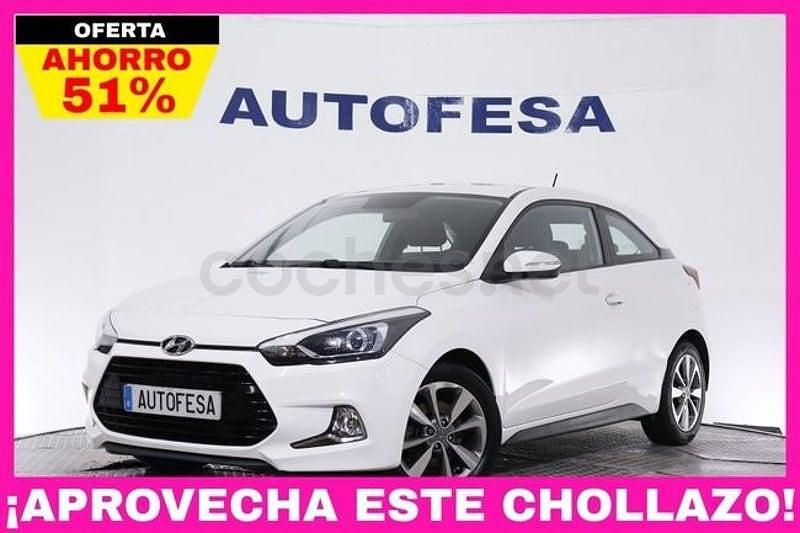 Usado Hyundai i20 84 CV (61 kW) 2017 Blanco Berlina