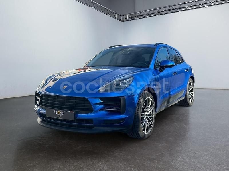 Azul Usado 2020 Porsche Macan S SUV | 56.900 € (Precio justo) - Imagen 1/4