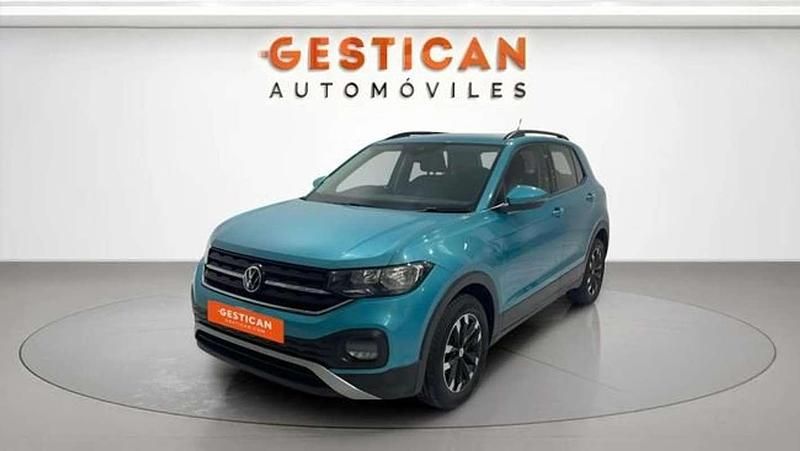 Usado VW T-Cross Advance 110 CV (80 kW) 2022 Verde SUV