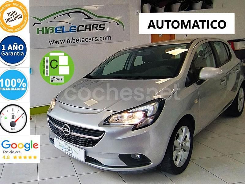 Usado Opel Corsa Selective 90 CV (66 kW) 2015 Gris Berlina