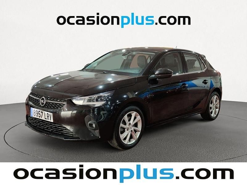 Negro Usado 2021 Opel Corsa Elegance Utilitario | 11.137 € (Precio justo) - Imagen 1/4