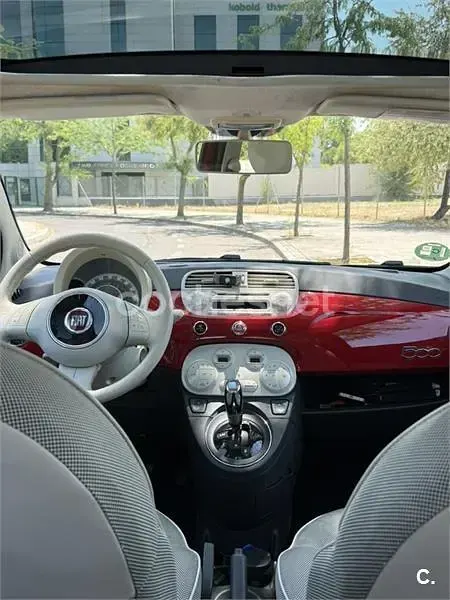 Usado Fiat 500 Lounge 69 CV (50 kW) 2012 Rojo Berlina