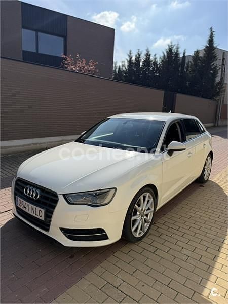 Usado Audi A3 Ambition 184 CV (135 kW) 2014 Blanco Berlina