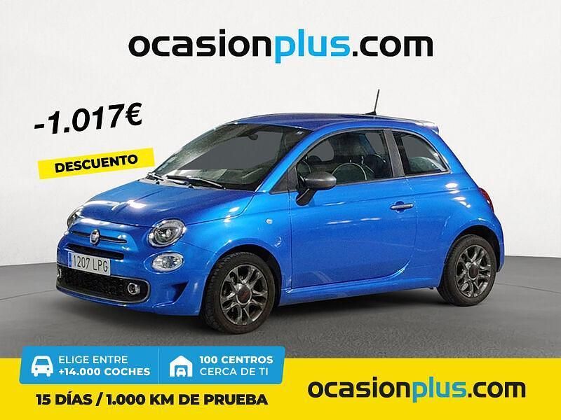 Azul Usado 2021 Fiat 500 Sport Utilitario | 11.190 € (Precio justo) - Imagen 1/4