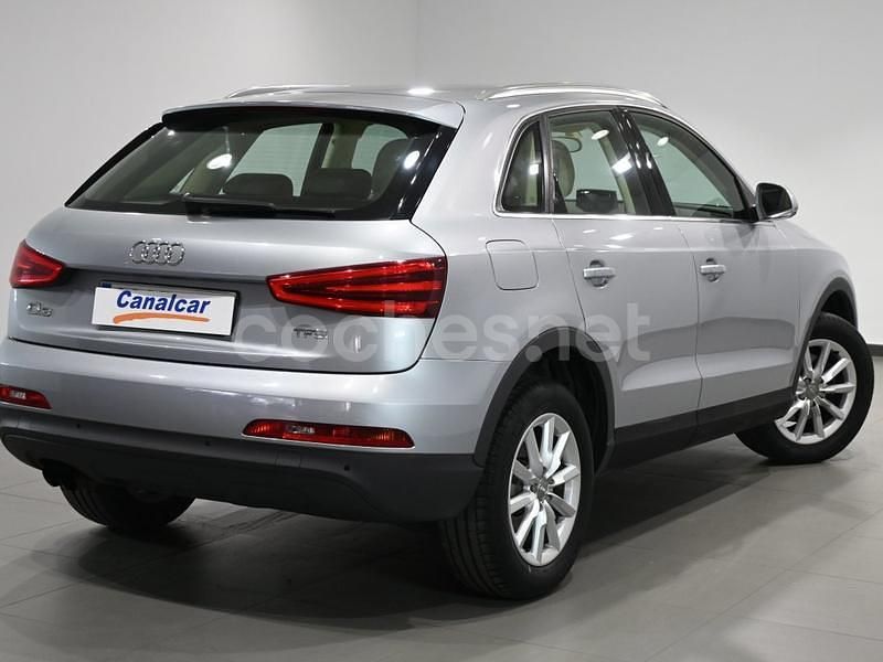 Usado Audi Q3 Advanced 150 CV (110 kW) 2014 Gris plata SUV