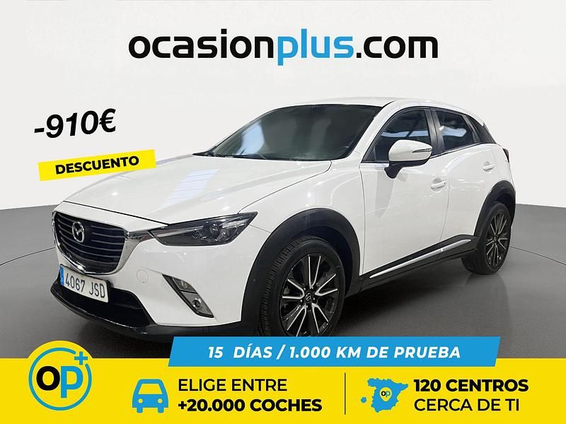 Usado Mazda CX-3 Luxury 105 CV (77 kW) 2016 Blanco SUV