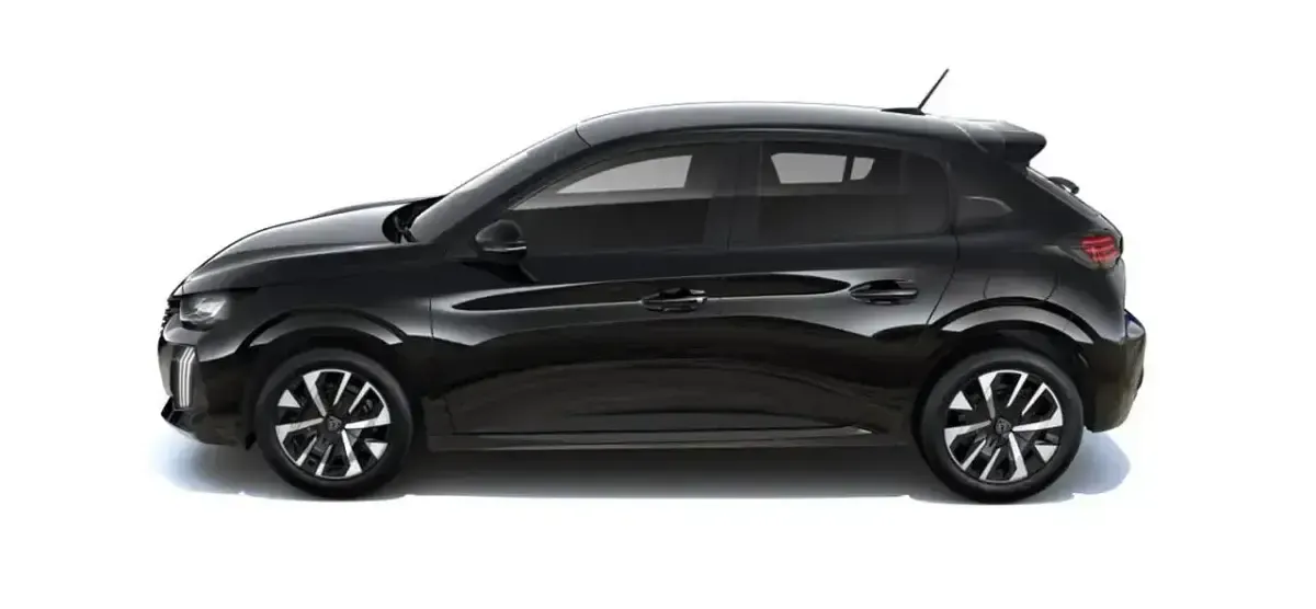 Ny Peugeot 208 Style 110 HK (80 kW) 2026 Svart Halvkombi