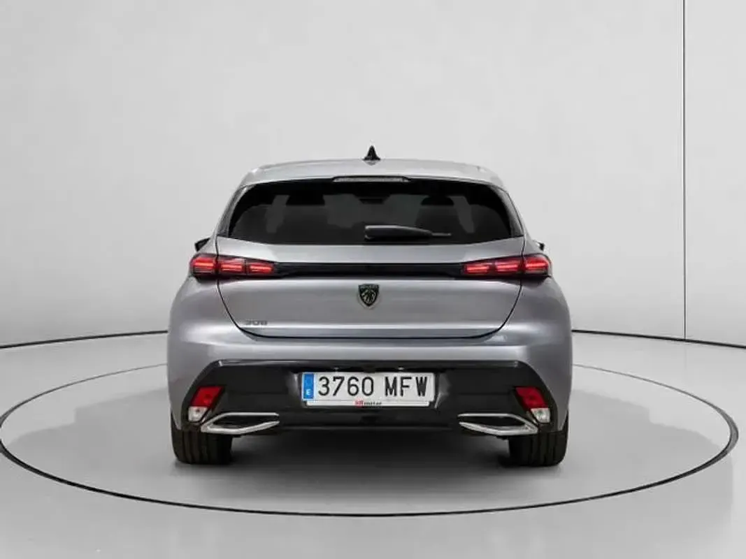 Usado Peugeot 308 Allure 131 CV (96 kW) 2023 Gris Utilitario
