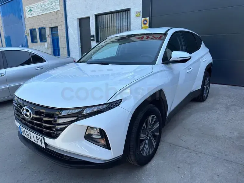 Usado Hyundai Tucson 150 CV (110 kW) 2021 Blanco SUV