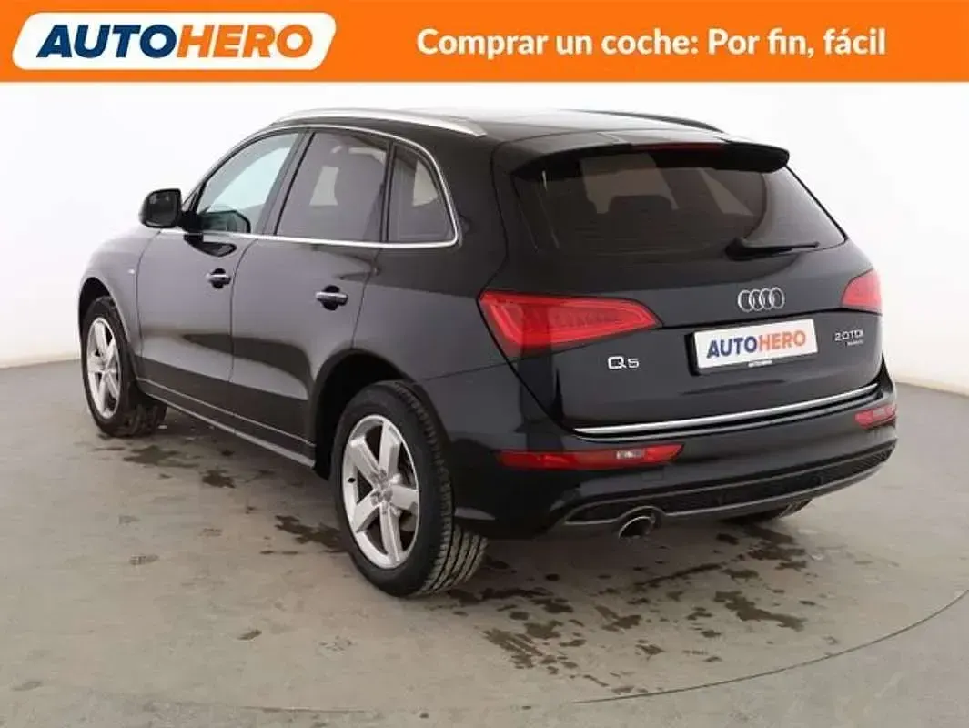 Usado Audi Q5 Advanced 190 CV (139 kW) 2015 Negro SUV