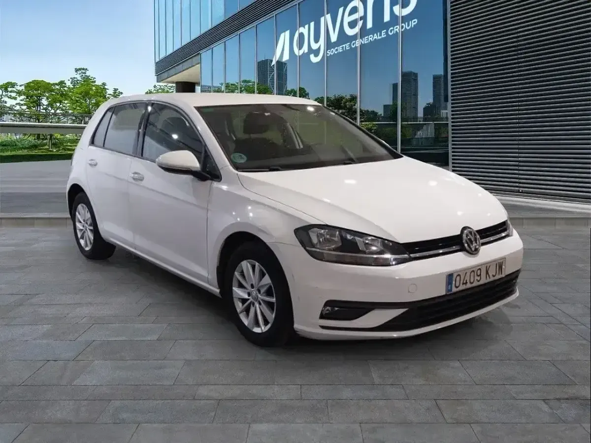 Usado VW Golf VII Edition 116 CV (85 kW) 2018 Blanco Berlina