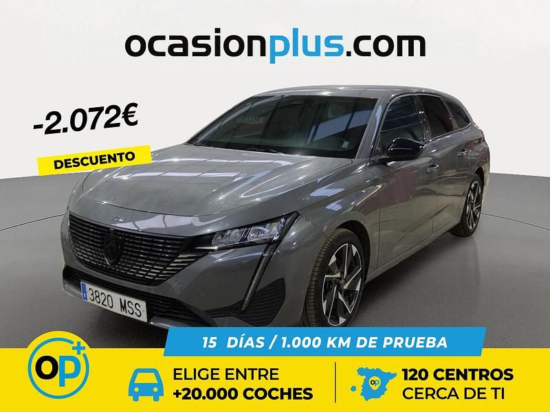 Usado Peugeot 308 Allure 130 CV (95 kW) 2024 Gris Familiar