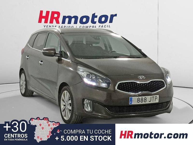 Marrón Usado 2016 Kia Carens Monovolumen | 11.610 € (Precio justo) - Imagen 1/4