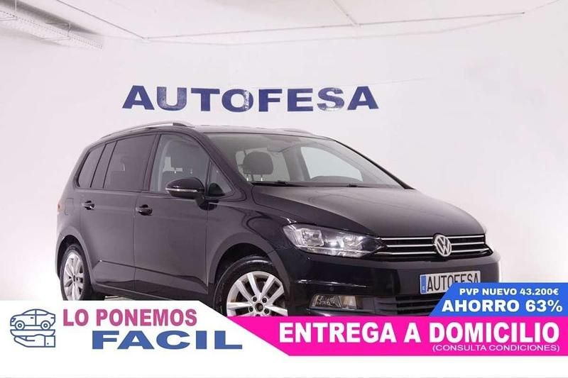 Usado VW Touran 150 CV (110 kW) 2016 Negro Monovolumen