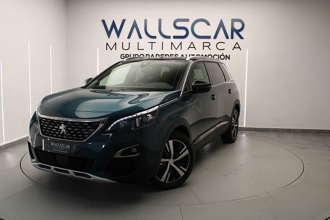 Usado Peugeot 5008 GT-line 130 CV (95 kW) 2019 Verde Monovolumen