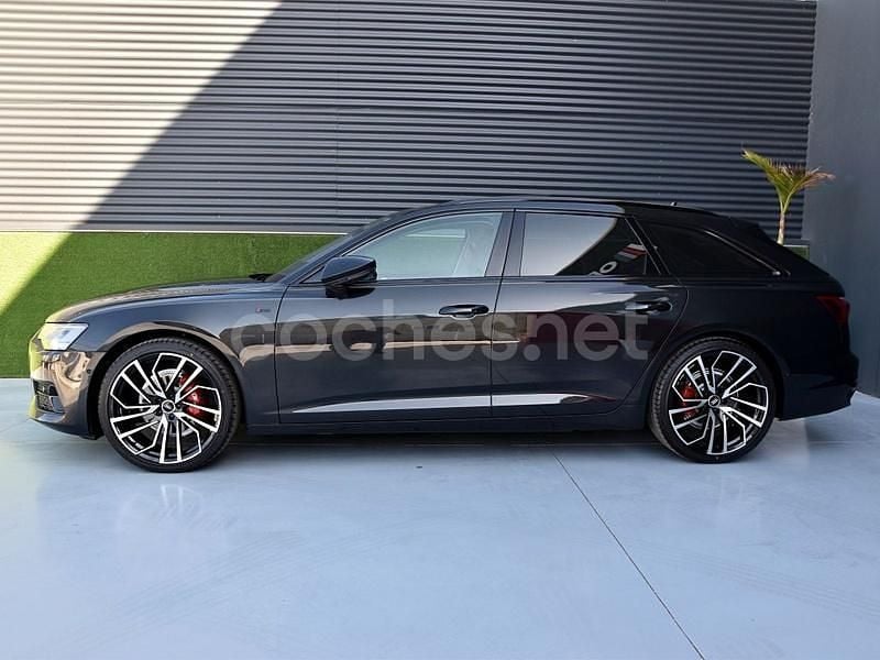 Usado Audi A6 S-Line 204 CV (150 kW) 2019 Negro Familiar